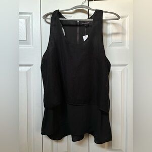 BR Netted Tank, Black, Size XL